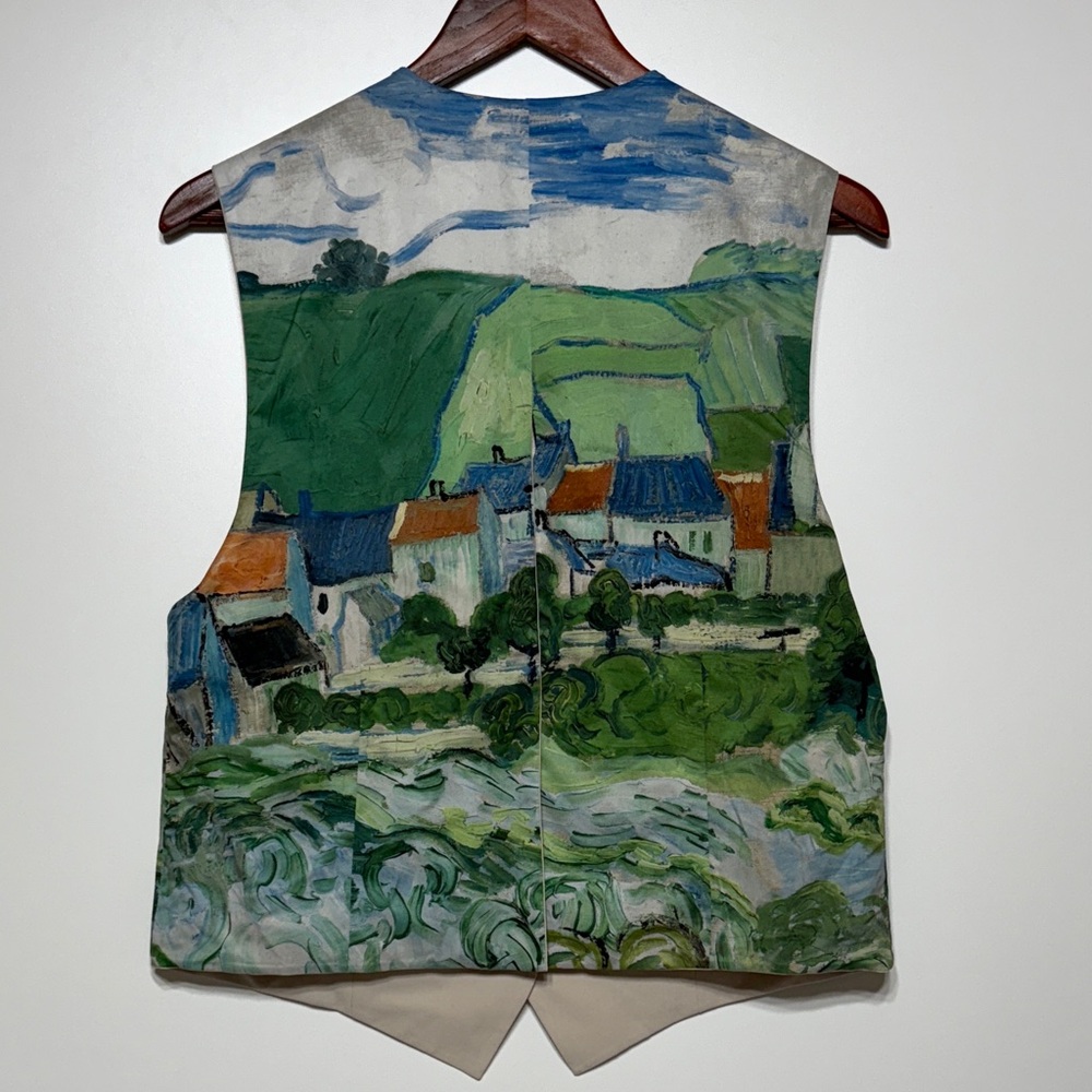 Van Gogh Museum Amsterdam Reversible “View of Auvers” Vest